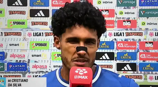 Cristiano Da Silva dio rotundo calificativo a Cusco tras empatar con Sporting Cristal