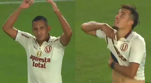 Alex Valera y Martín Pérez Guedes anotaron el 2 a 0 de Universitario ante ADT