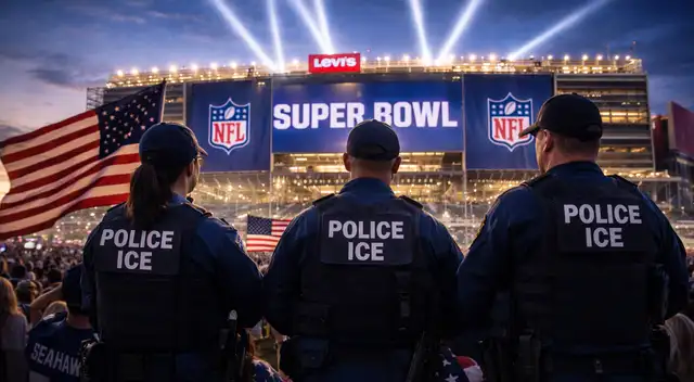 Crecen dudas sobre posibles operativos del ICE durante el Super Bowl 2026 en Santa Clara