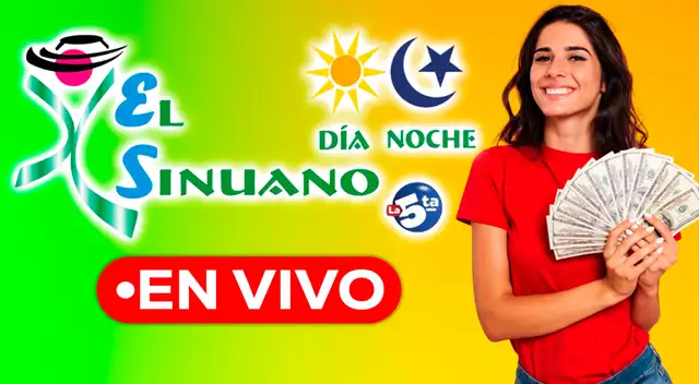 Sigue EN VIVO los resultados del último sorteo Sinuano Día y Noche de HOY, jueves 5 de febrero.
