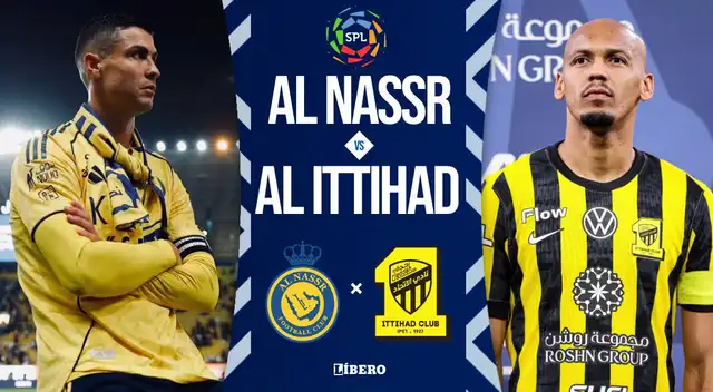 Al Nassr y Al Ittihad juegan este viernes por la fecha 21 de la Liga Profesional Saudí.