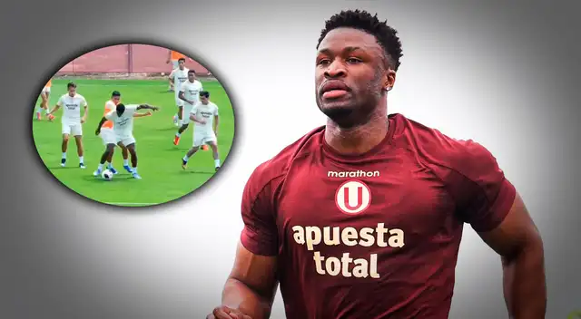 Sekou Gassama impresiona al comando técnico durante entrenamientos de Universitario