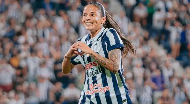 Geraldine Cardona anotó el 1-0 de Alianza Lima en la Noche Blanquiazul Femenina Geraldine Cardona anotó el 1-0 de Alianza Lima en la Noche Blanquiazul Femenina