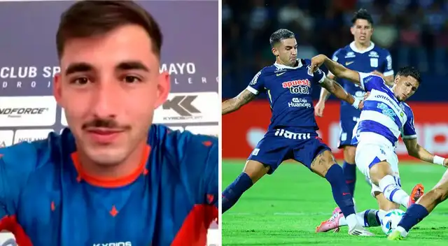 Diego Acosta, figura de 2 de Mayo, sorprendió al destacar a futbolista de Alianza Lima