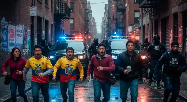 Redadas del ICE mantienen en alerta a inmigrantes ecuatorianos en dos estados de EE. UU. Redadas del ICE mantienen en alerta a inmigrantes ecuatorianos en dos estados de EE. UU.