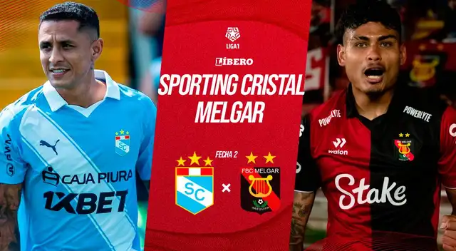 Sporting Cristal recibe a Melgar en la fecha 2 del Torneo Apertura
