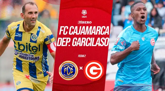 FC Cajamarca vs Deportivo Garcilaso se enfrentan por la fecha 2 de la Liga Profesional