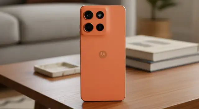 Este Motorola brilla por su rendimiento óptimo por su precio y colores hermosos.