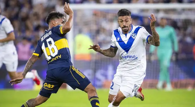 Boca Juniors perdió 2 a 1 ante Vélez