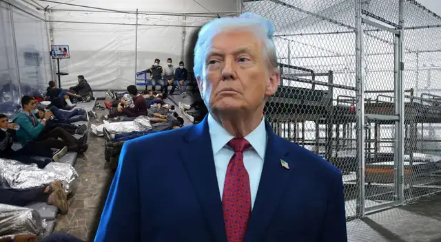 Inmigrantes enfrentan largas detenciones en EE. UU. con condiciones precarias.