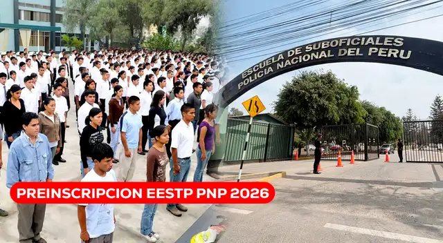 Revisa más detalles sobre la preinscripción del Proceso de Admisión Extraordinario 2026 a las EESTP PNP.