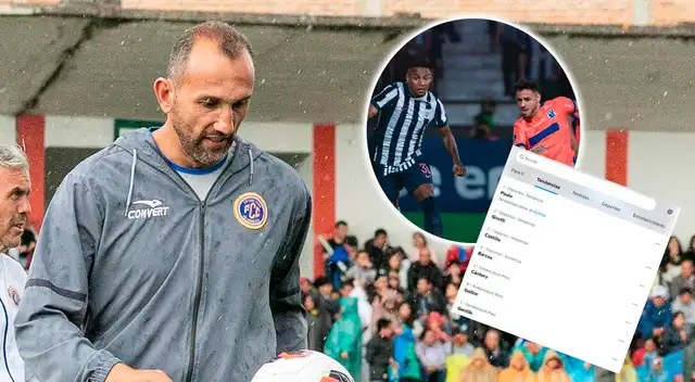 Hernán Barcos tendencia en el Alianza Lima vs 2 de Mayo.