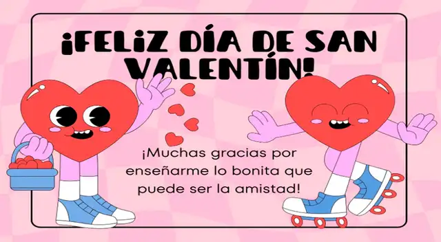 Tarjetas de San Valentín para tu mejor amiga este 14 de febrero.