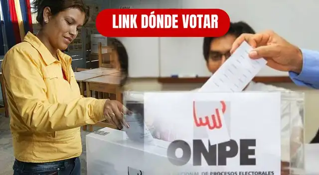 LINK para saber dónde votar se habilita este domingo 15 de febrero LINK para saber dónde votar se habilita este domingo 15 de febrero