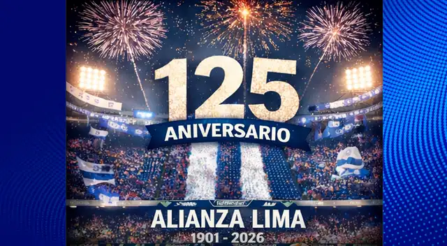 Conmemora 125 años de tradición. ¡Feliz aniversario, Alianza Lima! Conmemora 125 años de tradición. ¡Feliz aniversario, Alianza Lima!