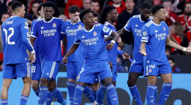 Vinicius anotó el gol del triunfo del Real Madrid vs Benfica. Vinicius anotó el gol del triunfo del Real Madrid vs Benfica.
