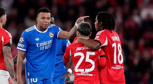 Real Madrid venció 1-0 a Benfica por la Champions League