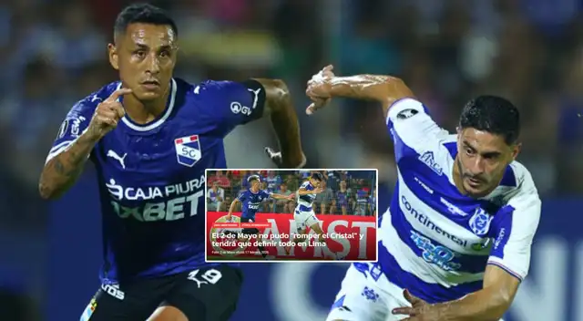 Prensa paraguaya se refirió al empate de 2 de Mayo y Sporting Cristal.