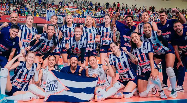 Alianza Lima participa en el Sudamericano de Vóley.