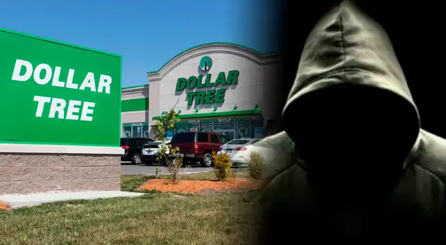 Dollar Tree: intensa búsqueda de hombre que robó en tienda a mano armada y bajo amenazas.