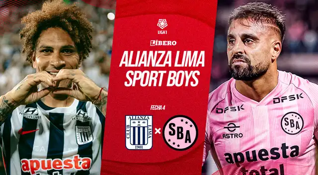 Alianza Lima recibirá a Sport Boys en Matute por la fecha 4 del Torneo Apertura 2026 de la Liga 1.