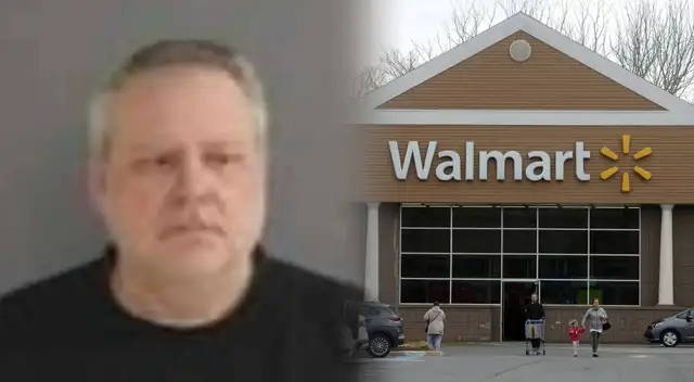 Hombre muestra arma en Walmart, Connecticut.