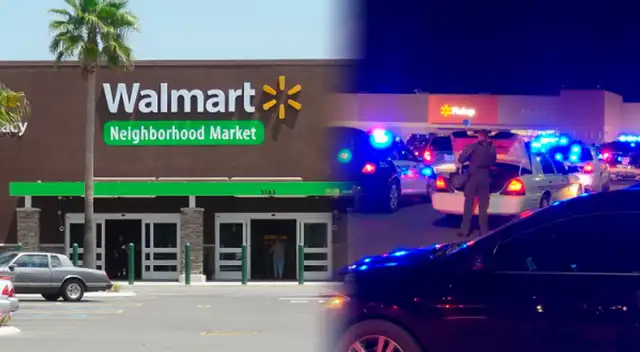 Tiroteo en Walmart: agente acabó con la vida de joven de 16 años, sospechoso de robo armado.