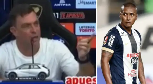 Pablo Guede reveló por qué Pedro Aquino no juega en Alianza Lima.