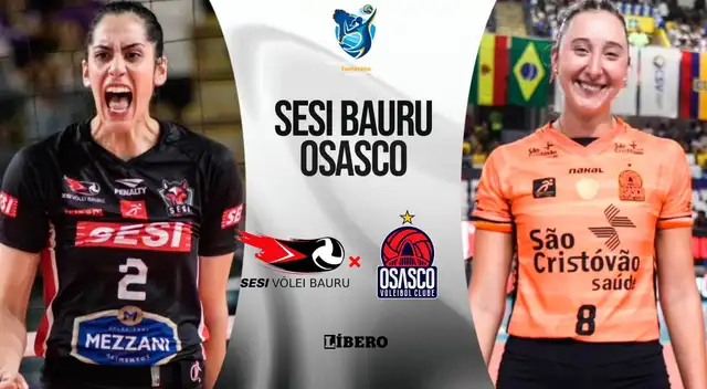 Sesi y Osasco disputan la final del Sudamericano de Vóley 2026 Sesi y Osasco disputan la final del Sudamericano de Vóley 2026