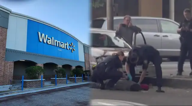 Un oficial dispara a un hombre acusado de robo en un Walmart de Orlando.