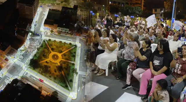 El Agustino celebra nueva obra en el distrito