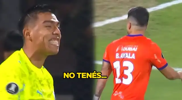 Diego Enríquez y Brahin Ayala tuvieron cruce de palabras en la tanda de penales entre Sporting Cristal vs 2 de Mayo.