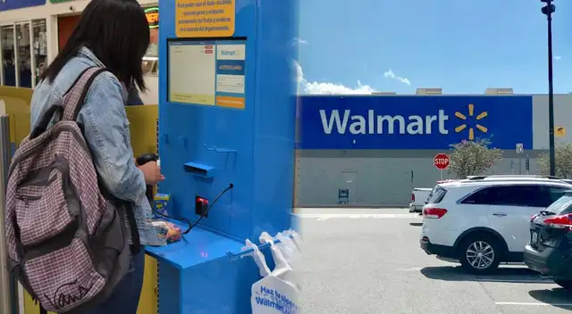Clienta de Walmart fue retirada de la tienda. Clienta de Walmart fue retirada de la tienda.