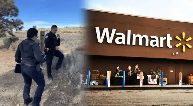 La policía investiga el hallazgo de un cadáver detrás de un Walmart en Gallup.