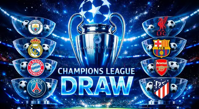 Sorteo de los octavos de Champions League 2026 EN VIVO.