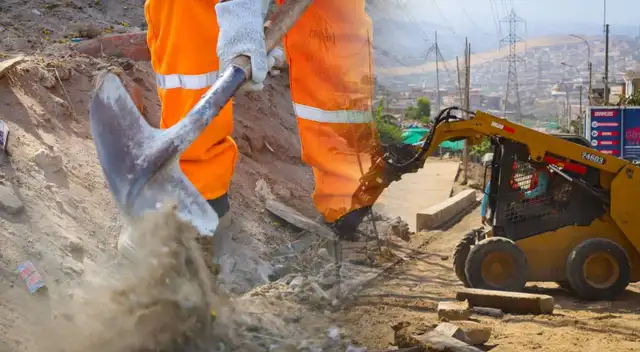 Municipalidad de Villa María del Triunfo anuncia avance de obra Municipalidad de Villa María del Triunfo anuncia avance de obra