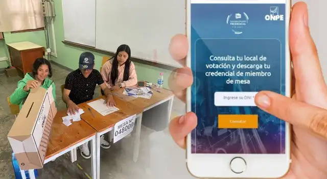 ONPE: consulta cómo sacar tu credencial de miembro de mesa