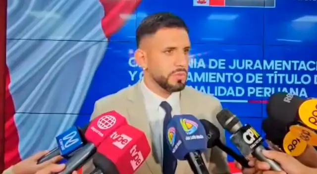 Matías Di Benedetto habla tras obtener nacionalización peruana. Matías Di Benedetto habla tras obtener nacionalización peruana.