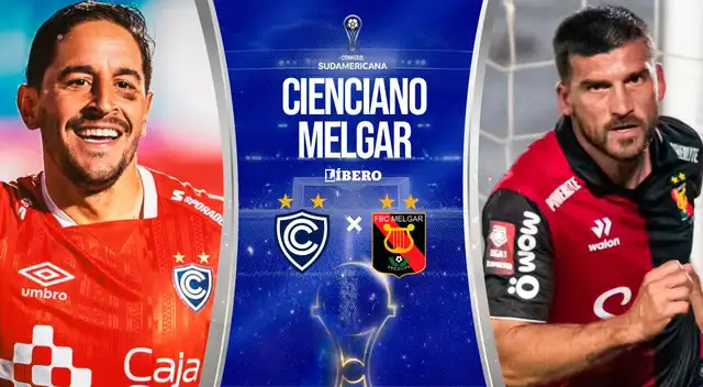 Cienciano vs. Melgar EN VIVO por la Copa Sudamericana.