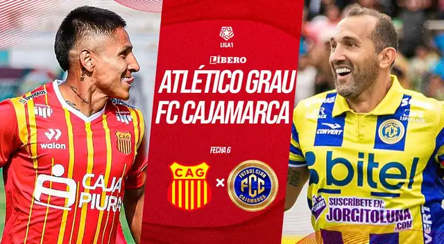 Atlético Grau vs FC Cajamarca se enfrentan por la fecha 6 del Torneo Apertura