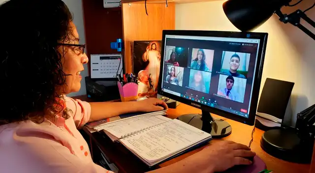 Se anuncian clases virtuales ante la escasez de gas.