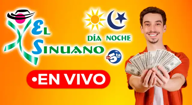 Revisa EN VIVO los resultados del último sorteo del Sinuano Día y Noche de HOY, sábado 7 de marzo de 2026.