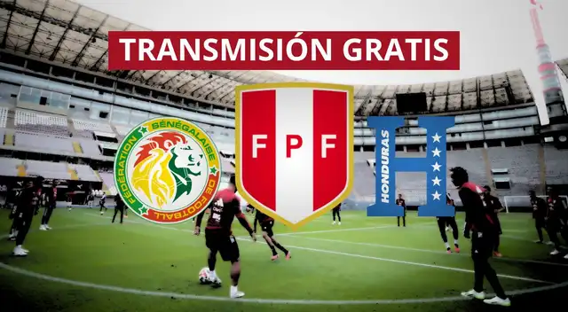 Partidos de la selección peruana ante Senegal y Honduras se transmitirán GRATIS por TV nacional