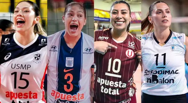 Así se jugarán los cuartos de final de la Liga Peruana de Vóley