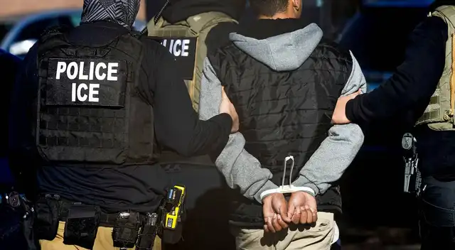 ICE informa la detención de 576 personas en Carolina del Norte.