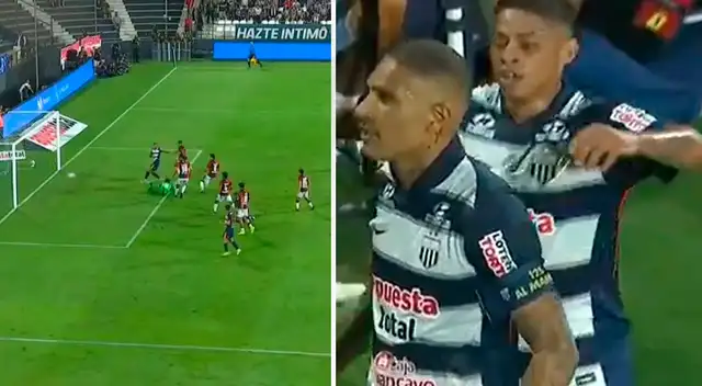 Paolo Guerrero anotó el 1-0 a Alianza Lima sobre Melgar.
