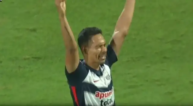 Renzo Garcés anotó el 3-1 de Alianza Lima sobre Melgar