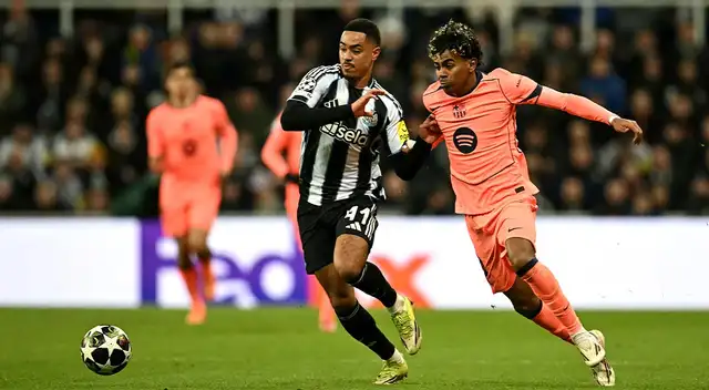 Barcelona empató con Newcastle en la ida de octavos de final