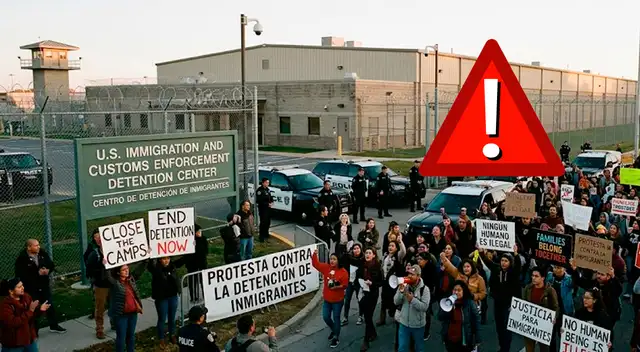 Nuevos centros de detención migratoria en EE. UU. buscan agilizar deportaciones.