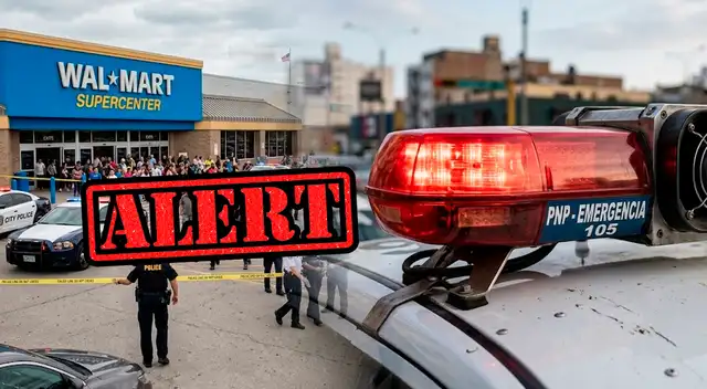 Alarma en Walmart de Michigan por amenaza de bomba.